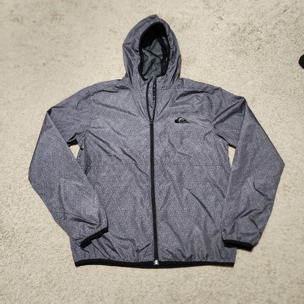 Quiksilver Women's Black Windbreaker Jacket